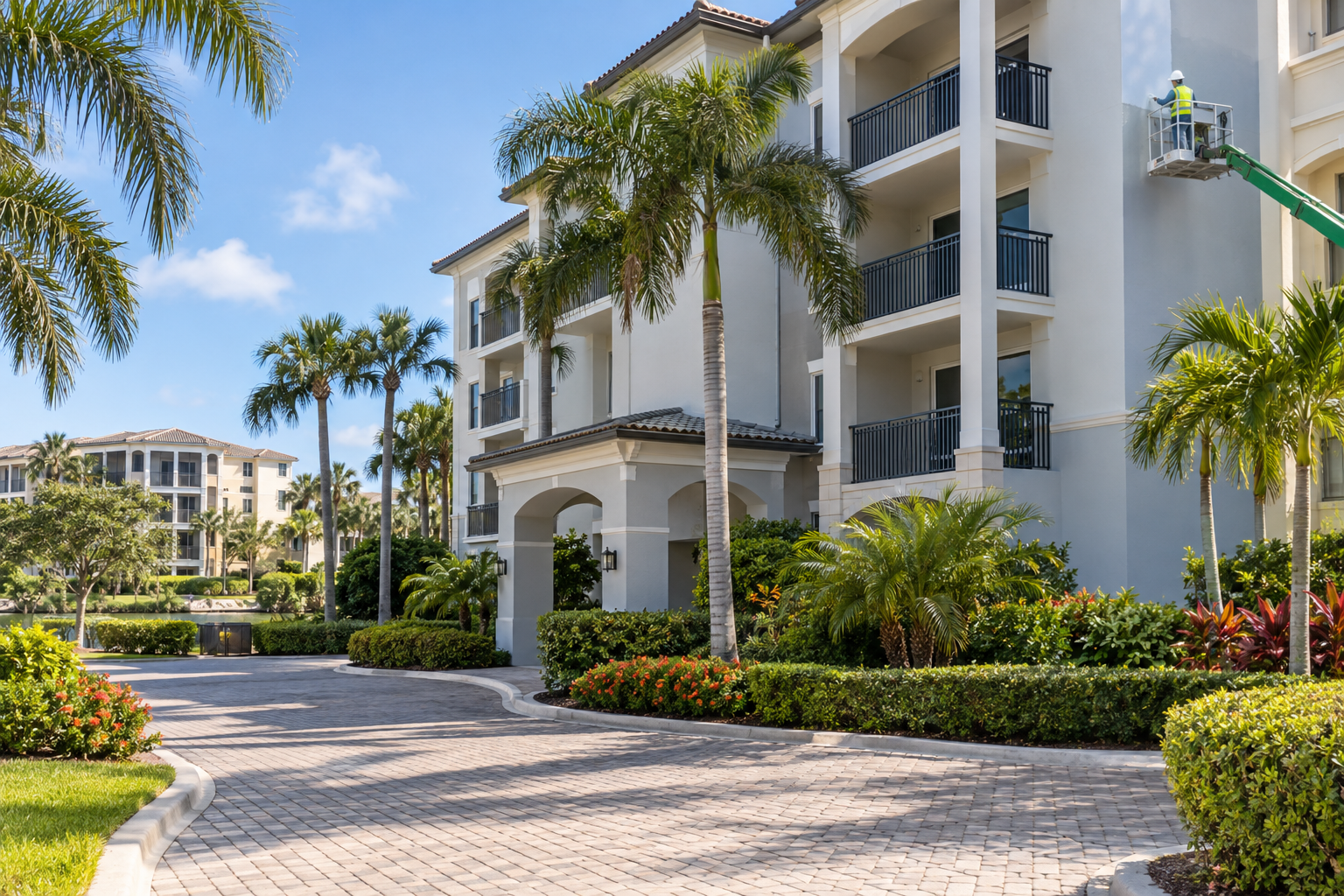 Condominium restoration and maintenance